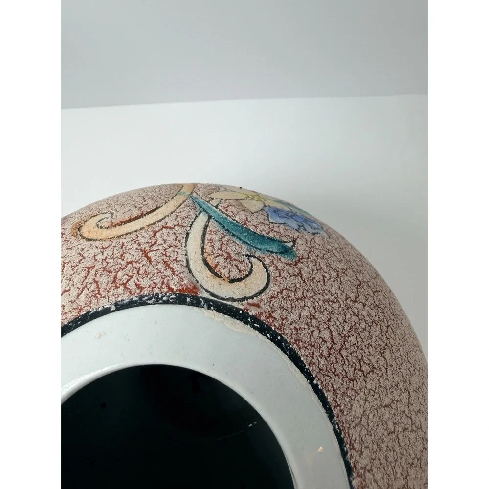 Chinese‎ stone finish family rose porcelain vase